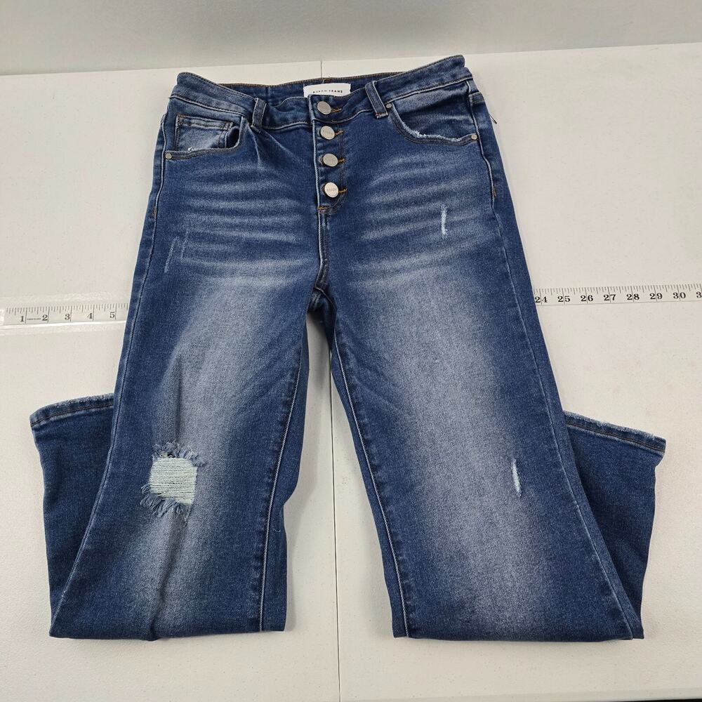 Risen Blue Flare Jeans
